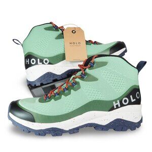 Holo Footwear Eco Troy Mid Outdoor Hiking Shoes Men's 14 Absinthe Green HM712348